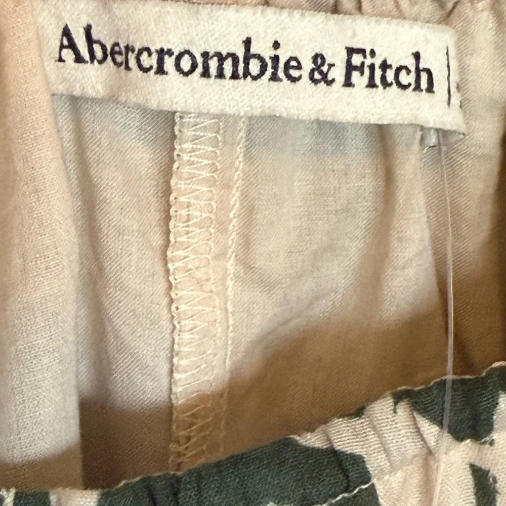 Abercrombie & Fitch Green Floral Maxi Dress